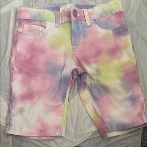 Place Pastel Tie-Dye Shorts